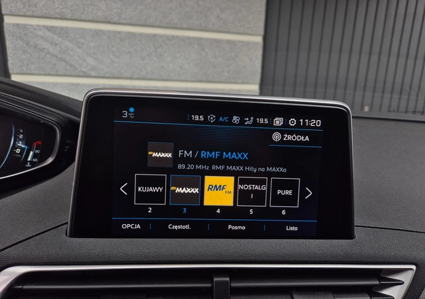 Peugeot 5008 cena 68900 przebieg: 182056, rok produkcji 2019 z Imielin małe 154